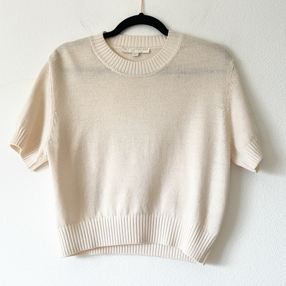 St. John White Sweater - Picture 7 of 12